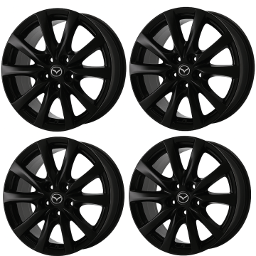 Mazda 6 Exchange Wheels Set of 4-Exchange Rims Set of 4 Gloss Black 64957