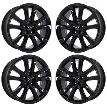 Mazda 6 Exchange Wheels Set of 4-Exchange Rims Set of 4 Gloss Black 64958