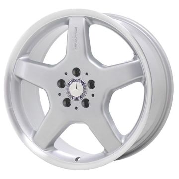 Mercedes-Benz S-Class Wheel Rim Machined Lip Silver 65206 (F) Stock Factory OEM Replacement