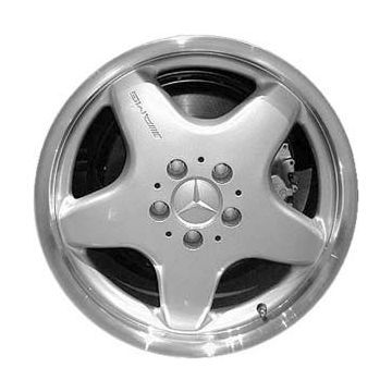 Mercedes-Benz SLK230 Wheel Rim Machined Lip Silver 65241 (F) Stock Factory OEM Replacement