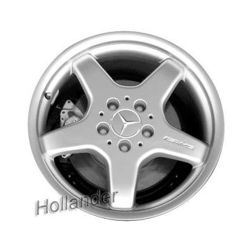 Mercedes-Benz SL500 Wheel Rim Machined Silver 65280 (R) Stock Factory OEM Replacement