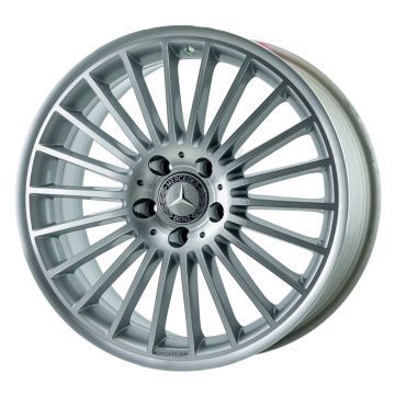 Mercedes-Benz SL55 Wheel Rim Machined Silver 65283 (R) Stock Factory OEM Replacement