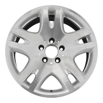 Mercedes-Benz E320 Wheel Rim Machined Silver 65297 Stock Factory OEM Replacement
