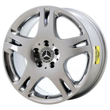 Mercedes-Benz CL500 Wheel Rim PVD Bright Chrome 65350 Stock Factory OEM Replacement