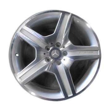 Mercedes-Benz S550 Wheel Rim Machined Silver 65472 (F) Stock Factory OEM Replacement