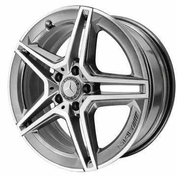 Mercedes-Benz E350 Wheel Rim Machined Grey 65581 Stock Factory OEM Replacement