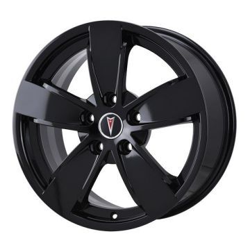 Pontiac GTO Wheel Rim Gloss Black 6570 Stock Factory OEM Replacement
