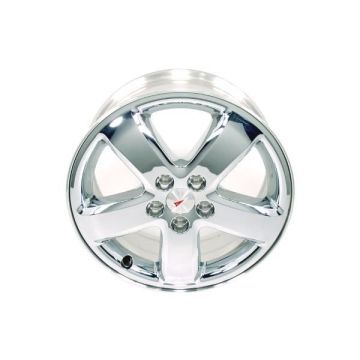 Chevrolet Malibu Wheel Rim Machined Black Chrome 6584 Stock Factory OEM Replacement