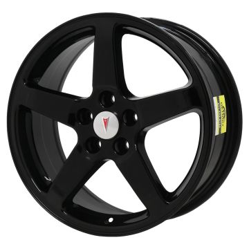 Pontiac G6 Wheel Rim Satin Black 6585 Stock Factory OEM Replacement