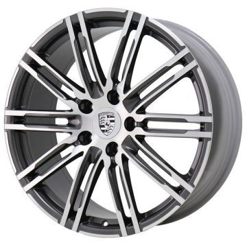 Porsche 911 Wheel Rim Machined Grey 67459 (F) Stock Factory OEM Replacement