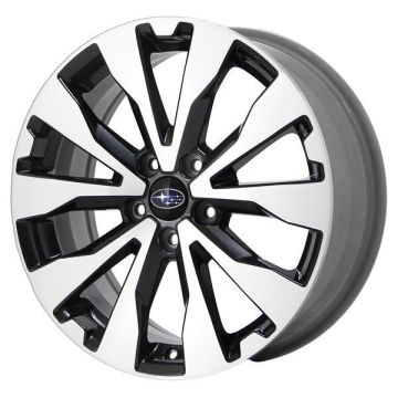 Subaru Outback Wheel Rim Machined Black 68826 Stock Factory OEM Replacement