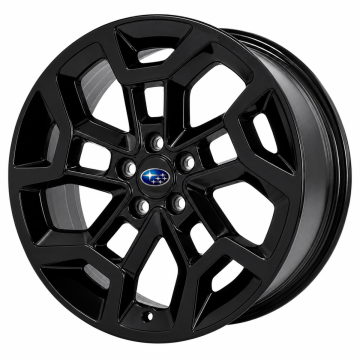 Subaru Crosstrek Wheel Rim Machined Black 68836 Stock Factory OEM Replacement