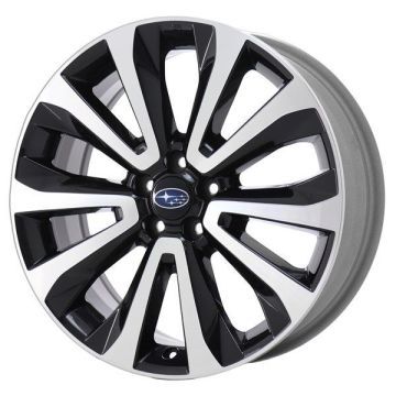 Subaru Forester Wheel Rim Machined Black 68840 Stock Factory OEM Replacement