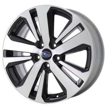 Subaru Legacy Wheel Rim Machined Black 68861 Stock Factory OEM Replacement