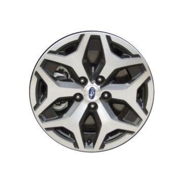 Subaru Forester Wheel Rim Machined Black 68866 Stock Factory OEM Replacement