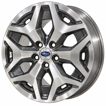 Subaru Forester Wheel Rim Machined Grey 68866 Stock Factory OEM Replacement
