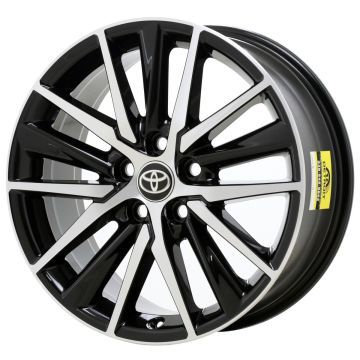 Toyota Camry Wheel Rim Machined Black 69133 Stock Factory OEM Replacement