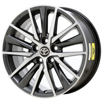 Toyota Camry Wheel Rim Machined Grey 69133 Stock Factory OEM Replacement