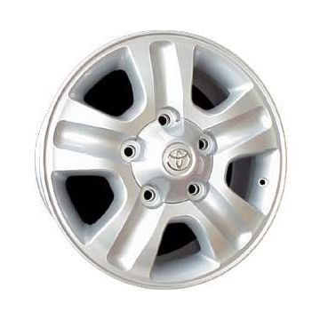 Toyota Land Cruiser Wheel Rim Machined Silver 69436 Stock Factory OEM Replacement