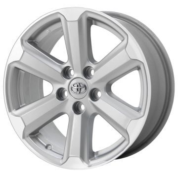 Toyota Highlander Wheel Rim Machined Silver 69534 Stock Factory OEM Replacement