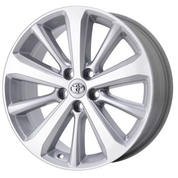 Toyota Highlander Wheel Rim Machined Silver 69548 Stock Factory OEM Replacement