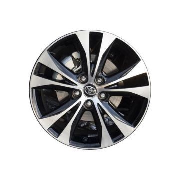 Toyota Rav4 Wheel Rim Machined Black 69628 Stock Factory OEM Replacement