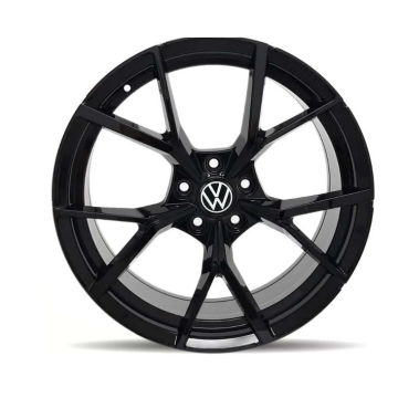 Volkswagen Golf R Wheel Rim Gloss Black 69641 Stock Factory OEM Replacement