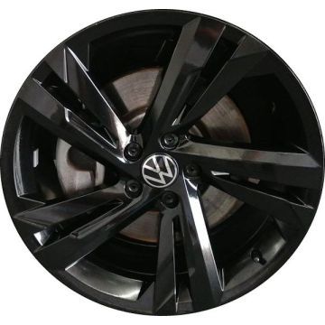 Volkswagen Tiguan Wheel Rim Gloss Black 69686 Stock Factory OEM Replacement