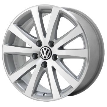 Volkswagen Eos Wheel Rim Machined Silver 69828 Stock Factory OEM Replacement