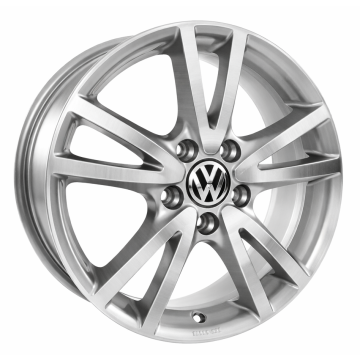 Volkswagen Golf Wheel Rim Machined Silver 69852 Stock Factory OEM Replacement