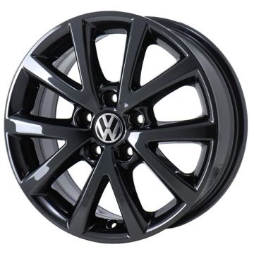 Volkswagen Jetta Wheel Rim PVD Black Chrome 69897 Stock Factory OEM Replacement