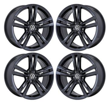 Volkswagen Passat Wheel Rim PVD Black Chrome 69929 Stock Factory OEM Replacement
