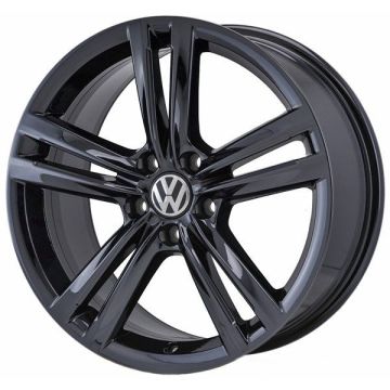 Volkswagen Passat Wheel Rim PVD Black Chrome 69929 Stock Factory OEM Replacement