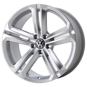 Volkswagen Tiguan Wheel Rim Hyper Silver 69935 Stock Factory OEM Replacement