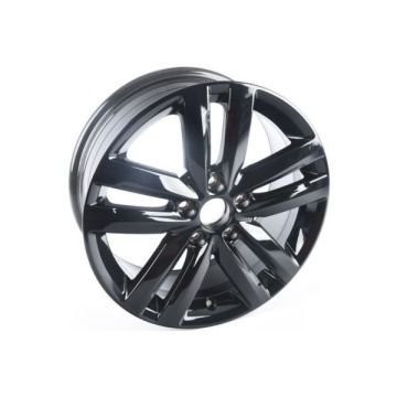 Volkswagen Jetta Wheel Rim Gloss Black 69940 Stock Factory OEM Replacement