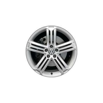 Volkswagen Golf Wheel Rim Hyper Silver 69942 Stock Factory OEM Replacement