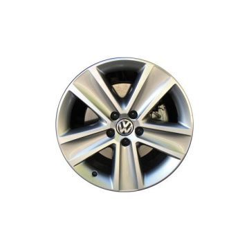Volkswagen Passat Wheel Rim Machined Grey 69967 Stock Factory OEM Replacement