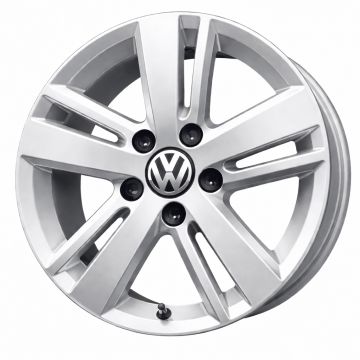 Volkswagen Jetta Wheel Rim Silver 69972 Stock Factory OEM Replacement
