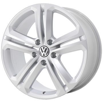 Volkswagen Touareg Wheel Rim Silver 69977 Stock Factory OEM Replacement