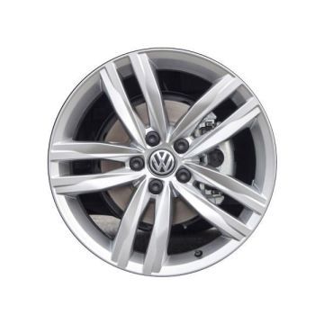 Volkswagen Golf Wheel Rim Silver 69989 Stock Factory OEM Replacement