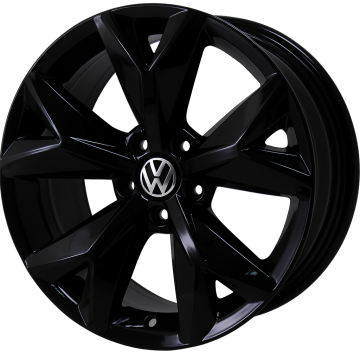 Volkswagen Atlas Wheel Rim Gloss Black 70028 Stock Factory OEM Replacement