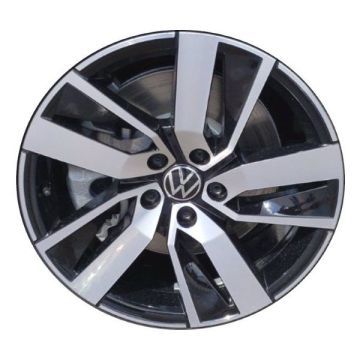 Volkswagen Atlas Wheel Rim Machined Black 70073 Stock Factory OEM Replacement