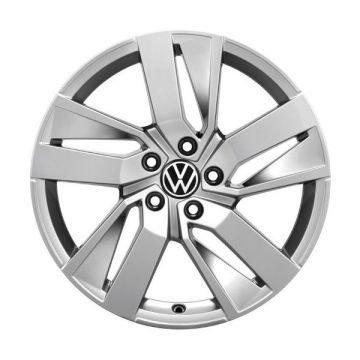 Volkswagen Atlas Wheel Rim Silver 70073 Stock Factory OEM Replacement
