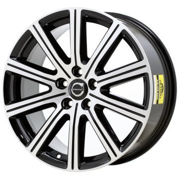Volvo S60 Wheel Rim Machined Black 70393 Stock Factory OEM Replacement
