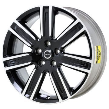 Volvo XC60 Wheel Rim Machined Black 70416 Stock Factory OEM Replacement