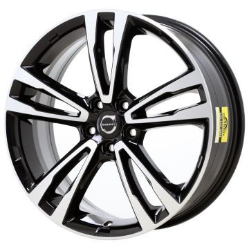 Volvo V90 Wheel Rim Machined Black 70444 Stock Factory OEM Replacement