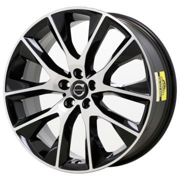 Volvo V90 Wheel Rim Machined Black 70454 Stock Factory OEM Replacement