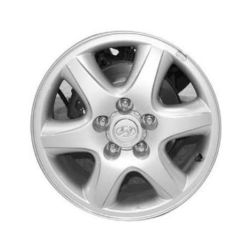 Hyundai Tucson Wheel Rim Silver 70714 Stock Factory OEM Replacement