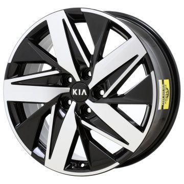 Kia Sorento Wheel Rim Machined Black 70736 Stock Factory OEM Replacement
