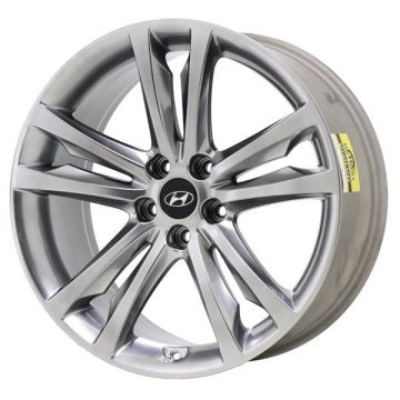 Hyundai Genesis Wheel Rim Hyper Silver 70791 (R) Stock Factory OEM Replacement